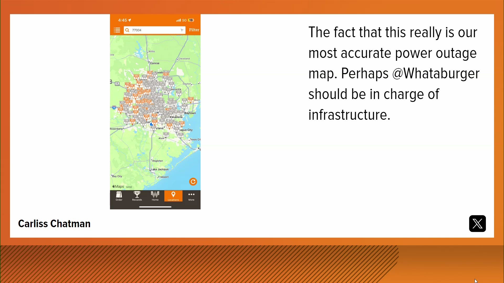 Texans Turning To Whataburger App To Track Power Outages In Houston Area 1616