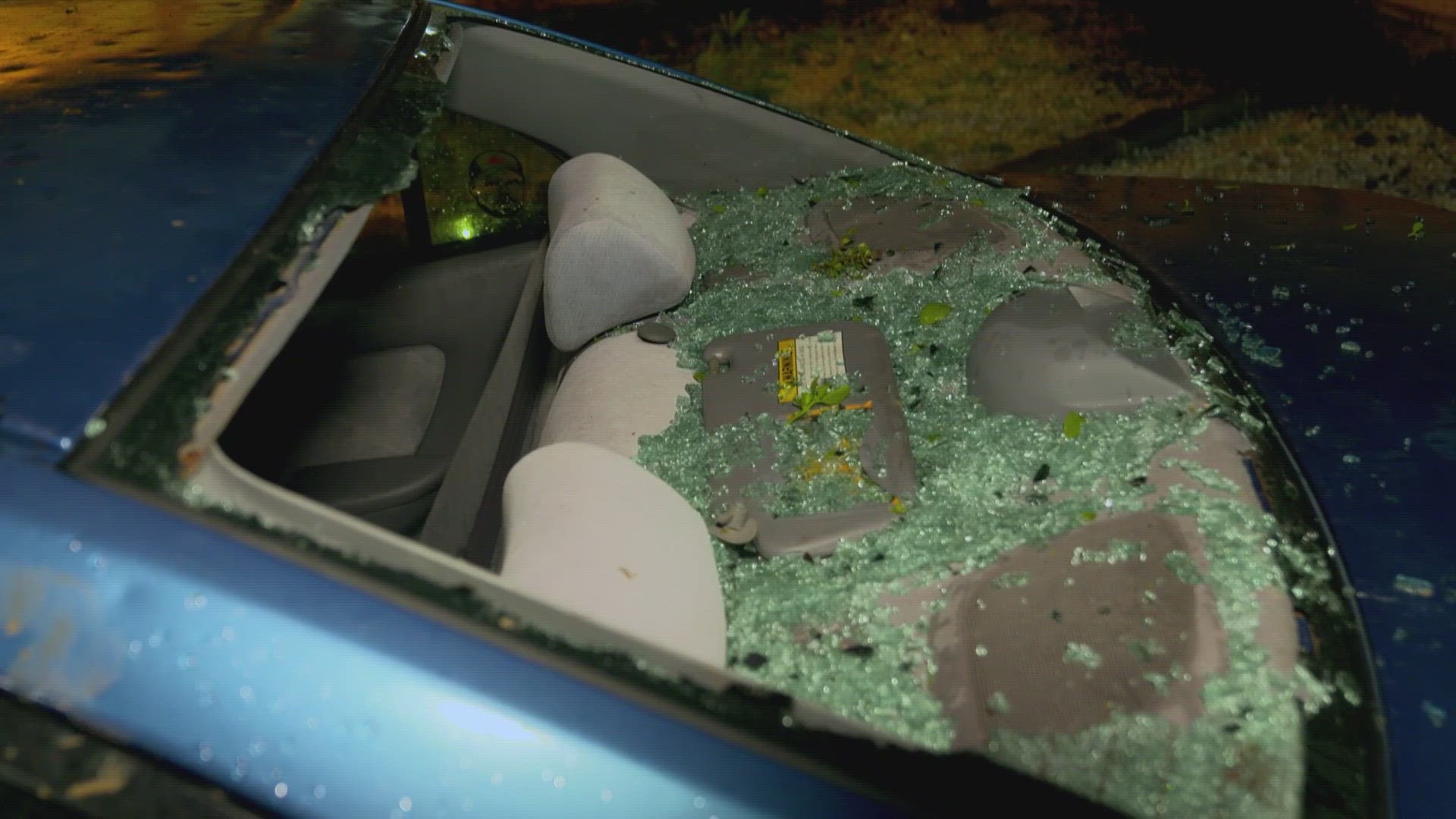 Little Elm hit badly by hail in Thursday storm | wfaa.com