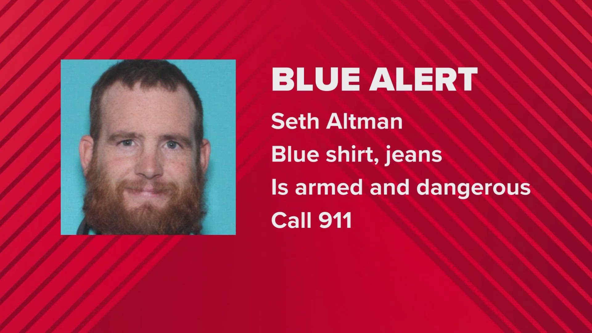 Texas blue alert for Seth Altman: What does it mean? | wfaa.com