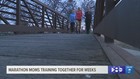 Marathon moms training for a big weekend in Dallas