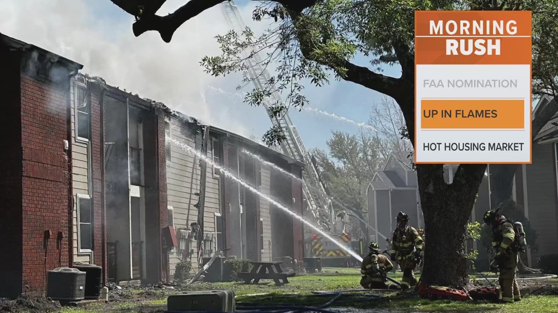 Allen apartment fire injures one person, officials say