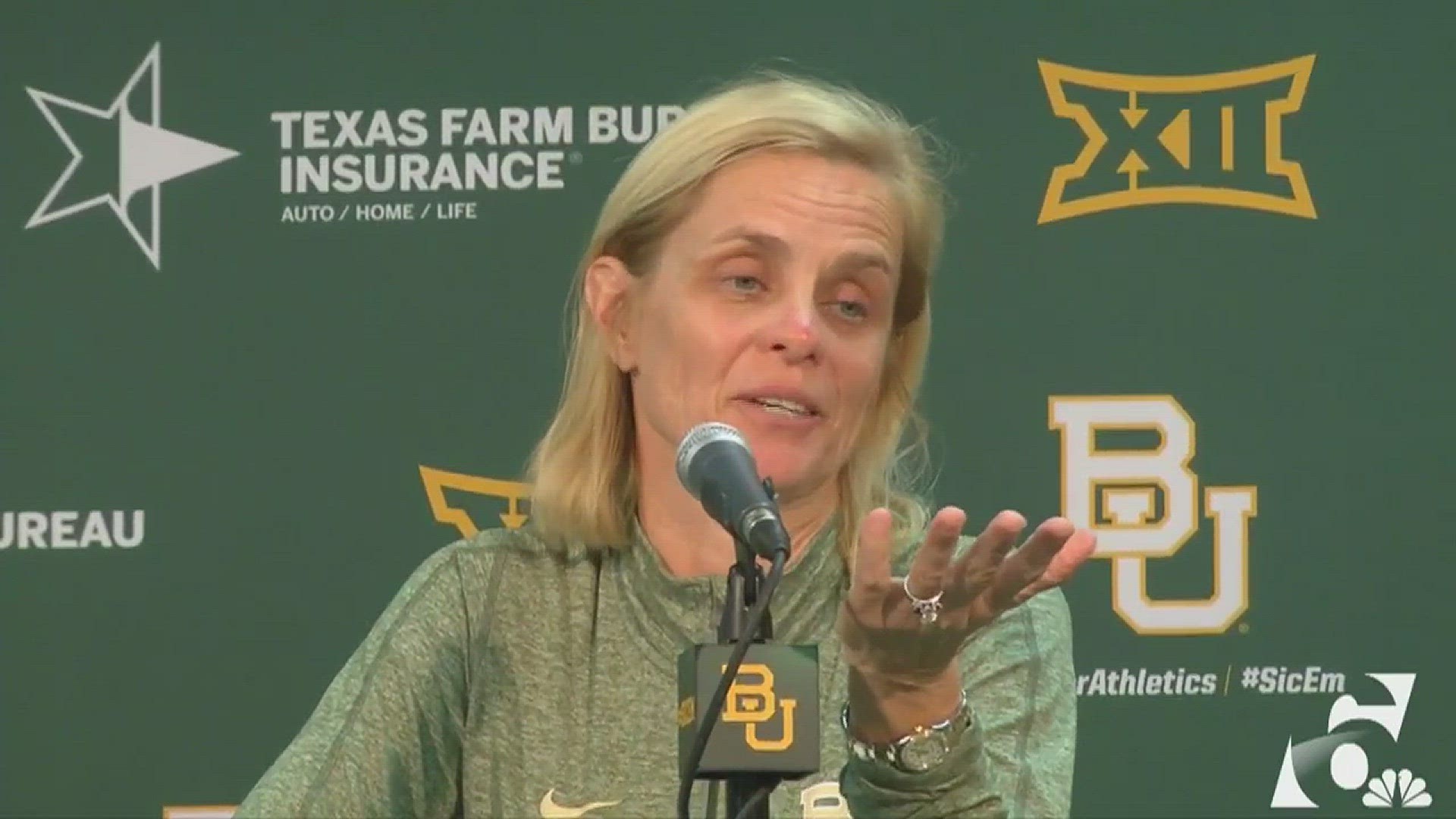 Kim Mulkey apologizes for comments made when asked about the culture of abuse at Baylor