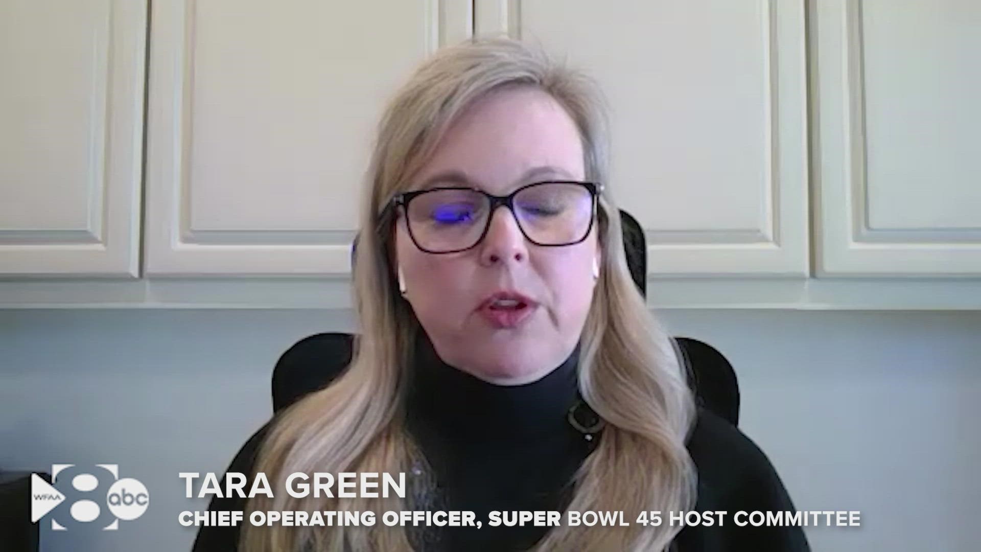 Tara Green, the COO of the Super Bowl host committee when it came to North Texas, said AT&T Stadium has the capability to host this year's Super Bowl, if it's moved.