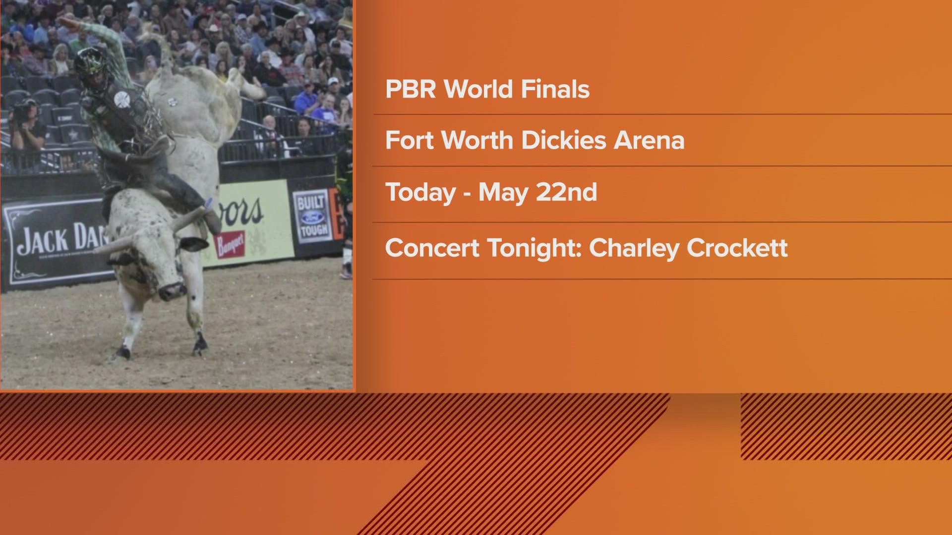 The PBR World Finals starts Friday night at Dickies Arena in Fort Worth, Texas.