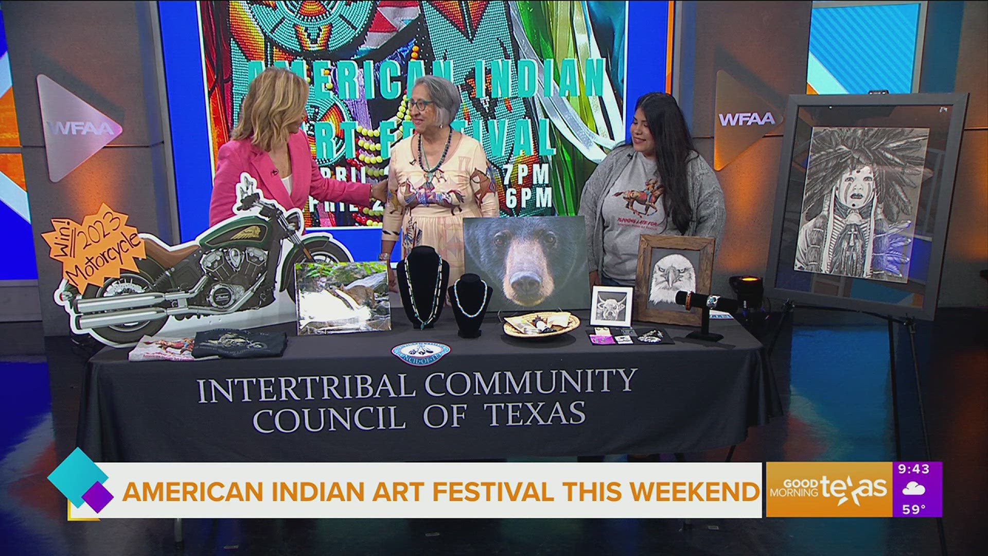 This weekend families have a chance to explore and enjoy art, food, culture, and comedy all indoors at The American Indian Art Festival.