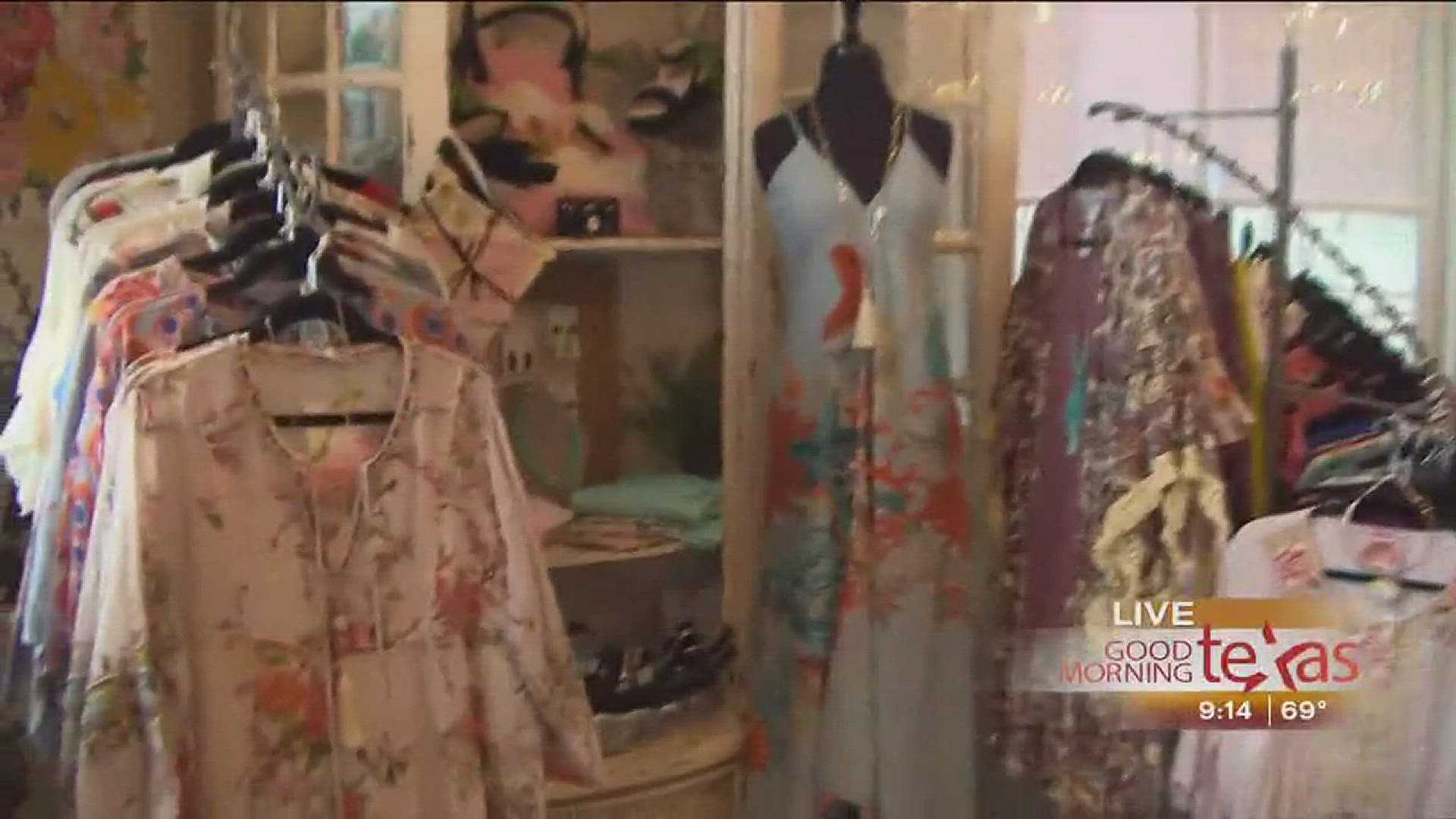 Spring into Fashion GMT is live from Let it Shine Boutique in Coppell