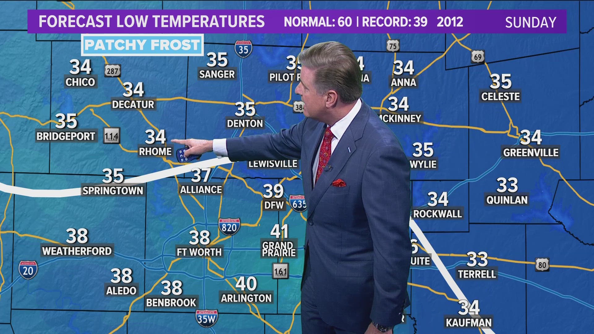 Chilly temps return! Mostly in the morning.