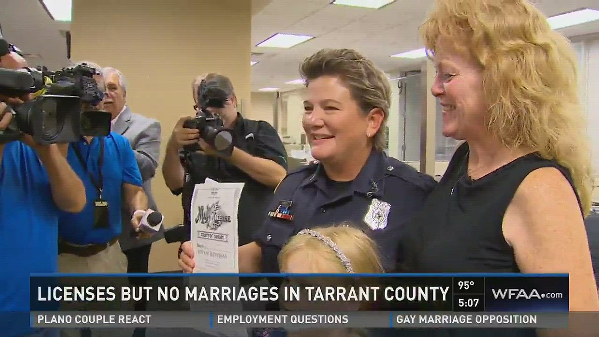 Licenses but no marriages in Tarrant County | wfaa.com