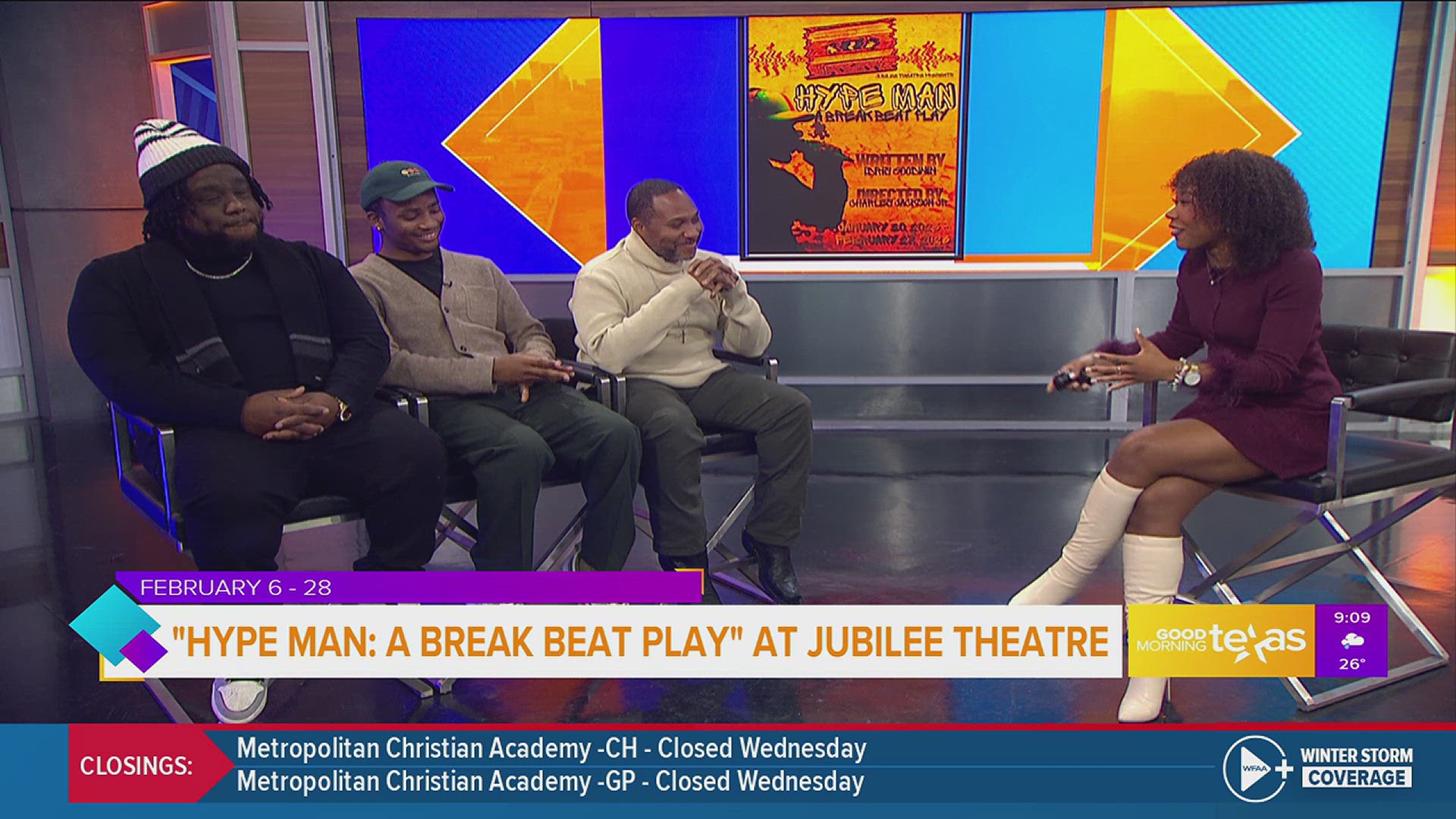'Hype Man' Play Preview at Jubilee Theatre | wfaa.com