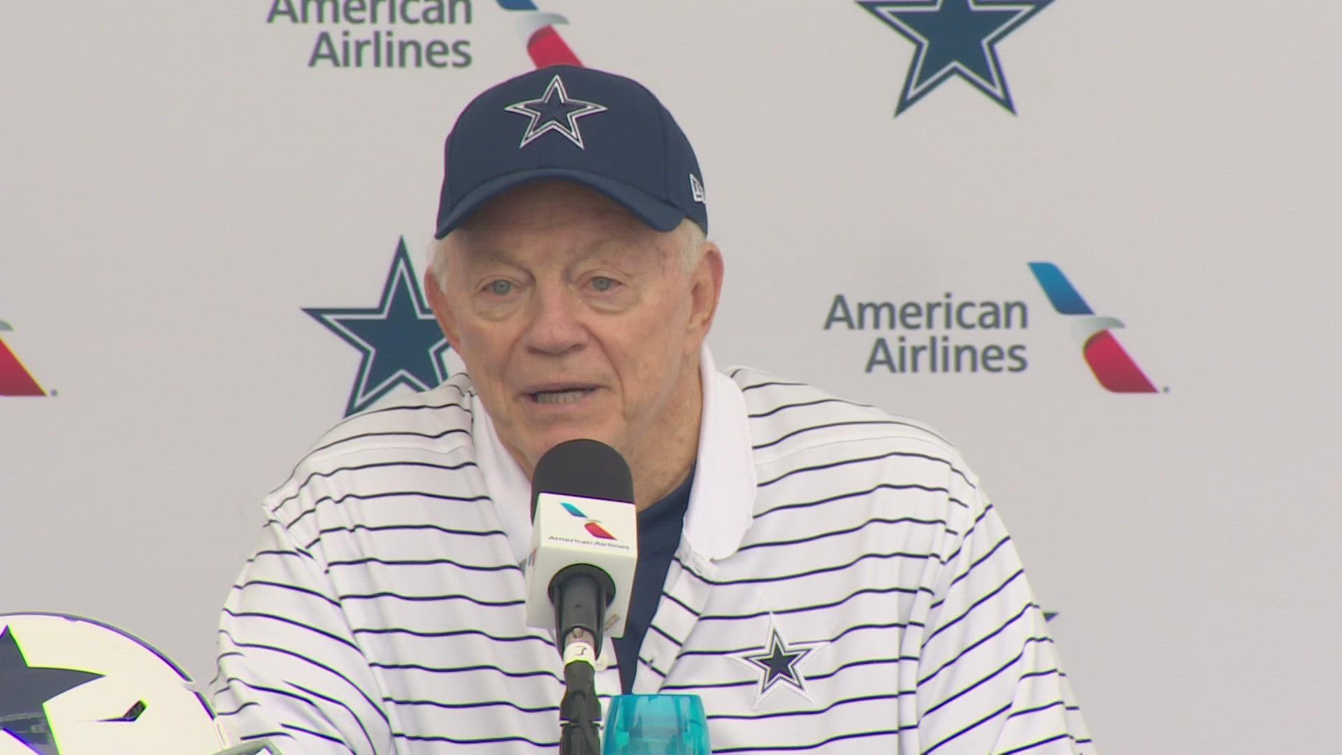 Training camp for the Dallas Cowboys has commenced with Jerry Jones holding court from Oxnard, California to set the stage for the 2022 season.