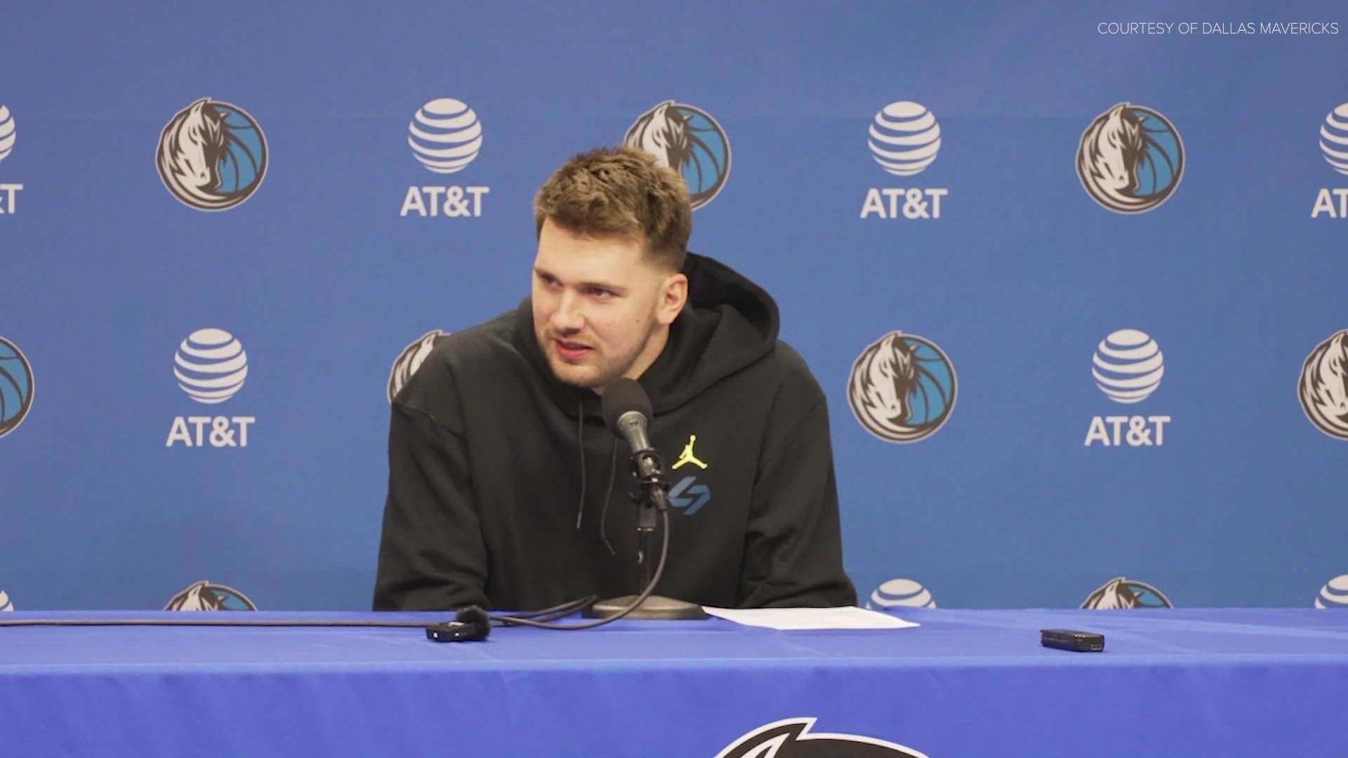 Luka Doncic reveals he now owns a horny toad, aka a Texas horned lizard, aka a horned frog. He's a man of mystery.