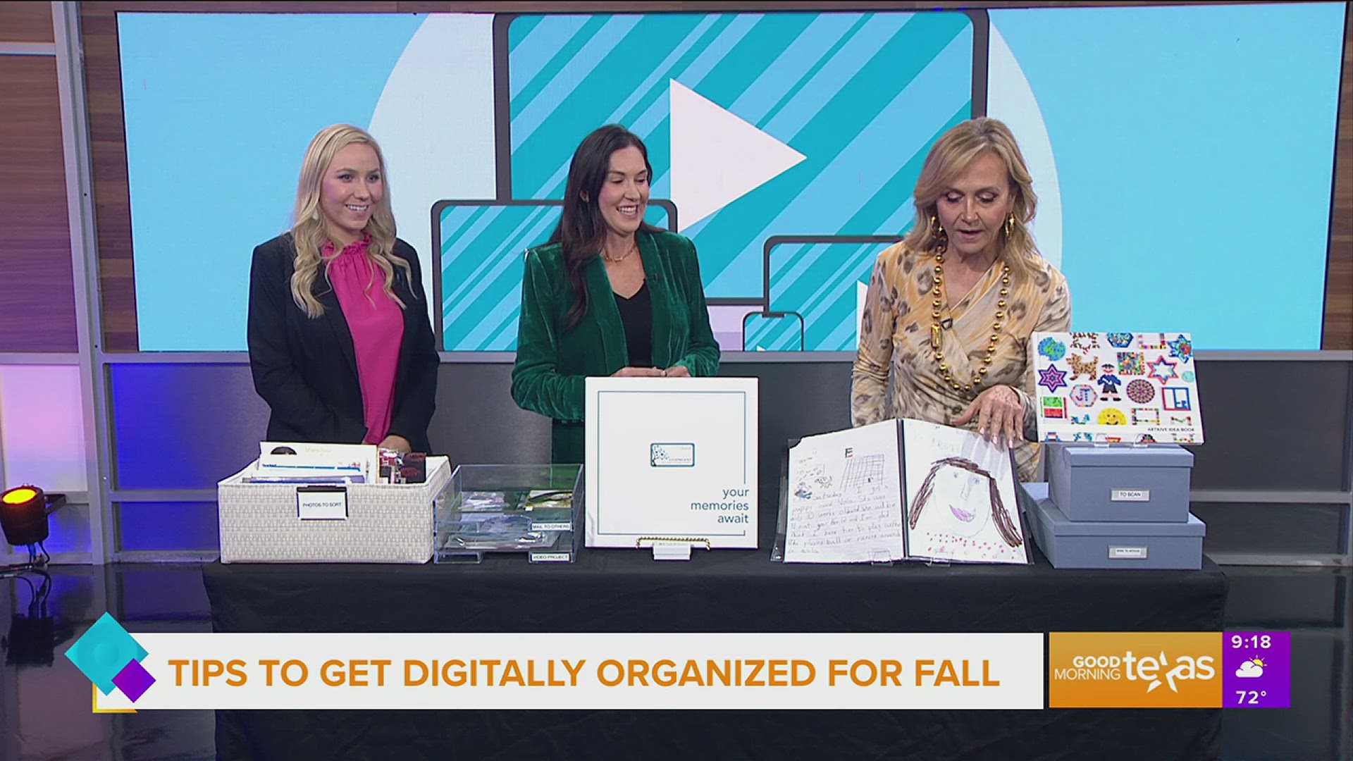 Tonia Tomlin and Savanna Bragg of Sorted Out share easy ways to get all your digital photos, folders and emails organized.