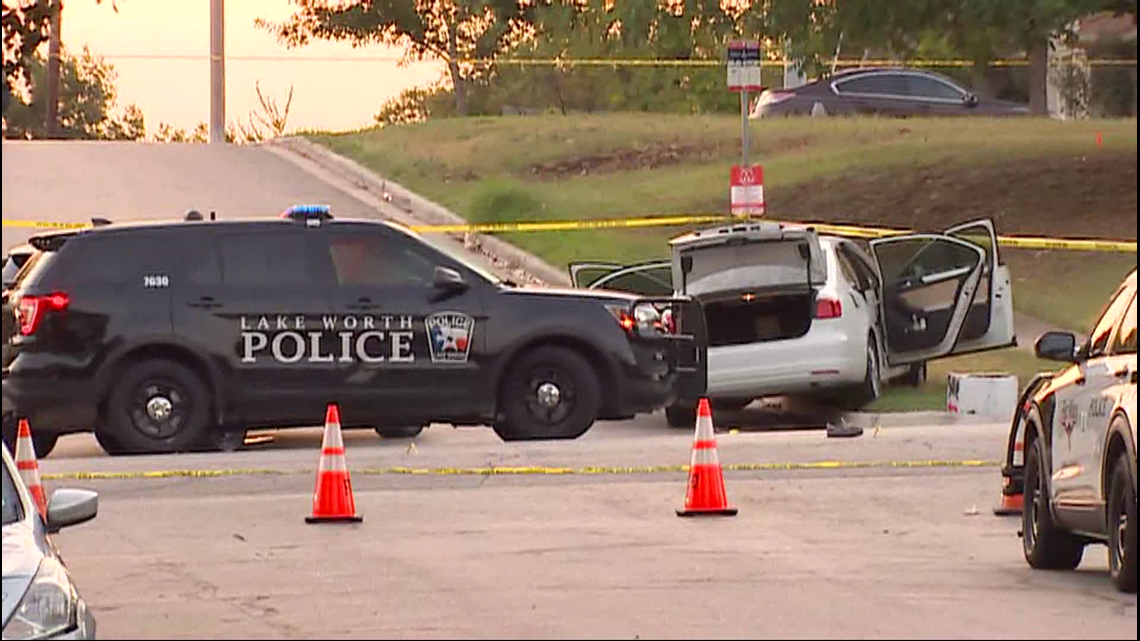 Fort Worth shooting Lake Worth police shoot person after chase