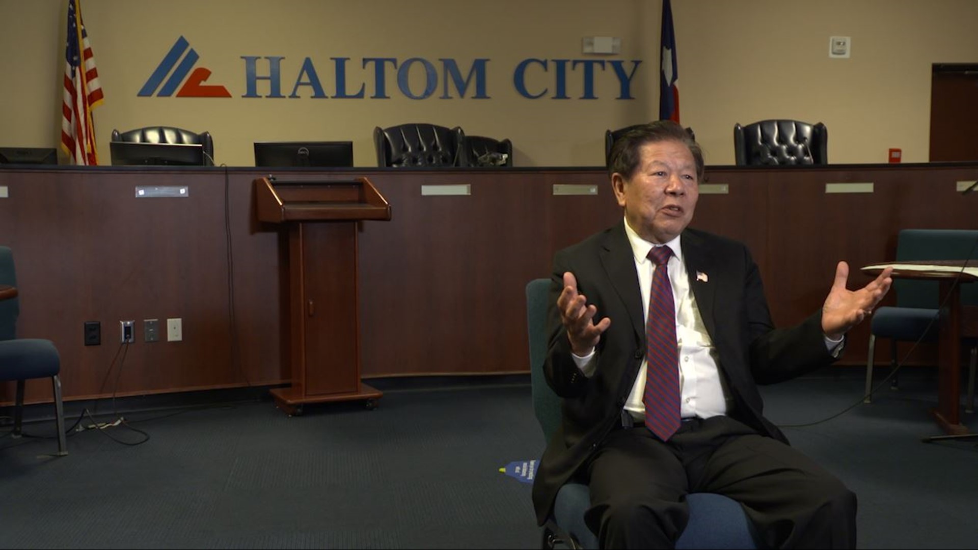 "Everybody has the right to live. Do not be thinking I want to destroy you because you don't look like me," said Haltom City Mayor An Truong.