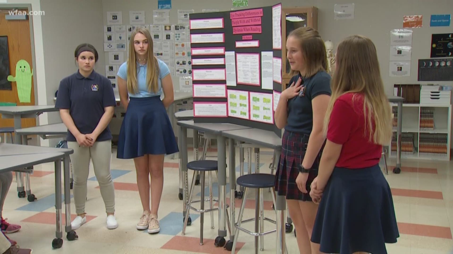 Learning to embrace dyslexia: How a science project helped make a Dallas teen more confident