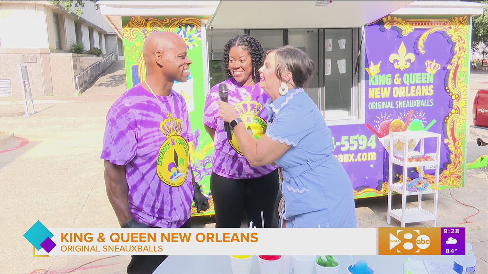 Meet the New Orleans couple behind the family-owed business, King & Queen New Orleans Original Sneauxballs