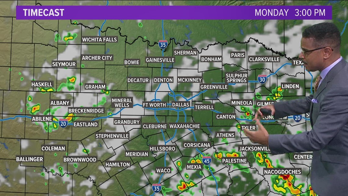 DFW Weather: Monday Rain Timing And Chances | Wfaa.com