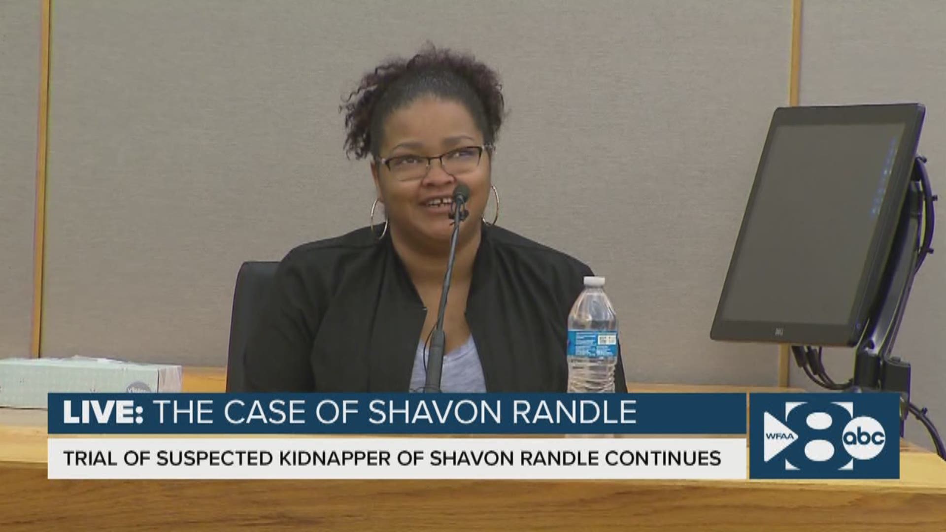 Most of the prosecution's questions had to do with her children's ages. The defense did not cross-examine the witness.