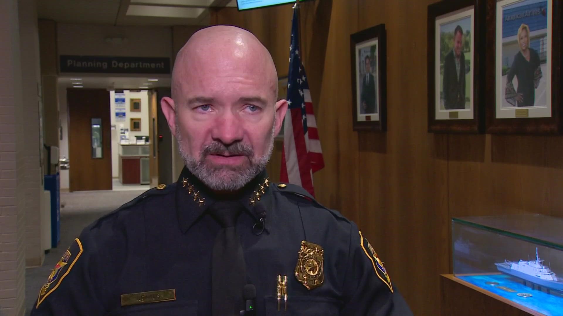Fort Worth's Chief of Police Neil Noakes shared his proposal for a community advisory board with city leaders on Tuesday.