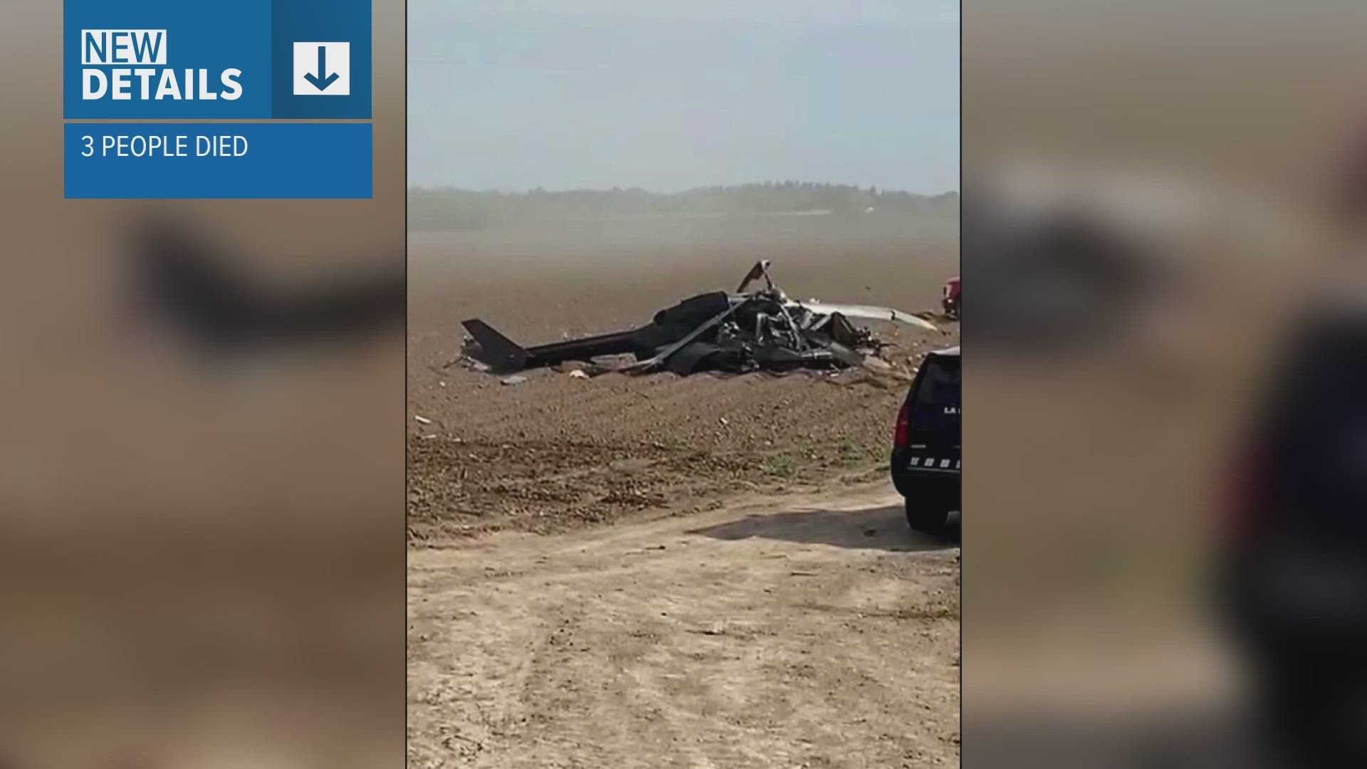 Officials say the two National Guard members and a U.S. Border Patrol agent died in a crash near the U.S.-Mexico border on Friday.
