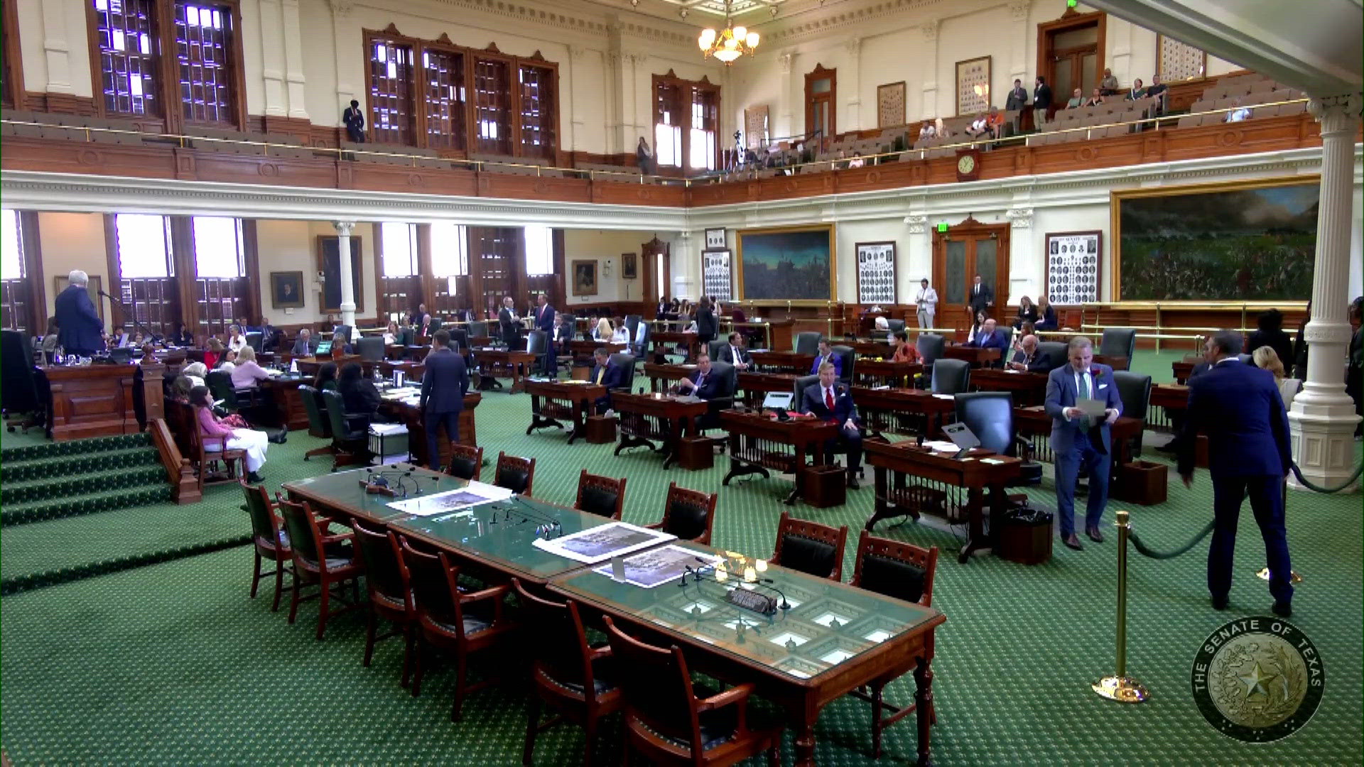 Texas lawmakers have passed bills on school vouchers, among others. The legislative session wraps up today.