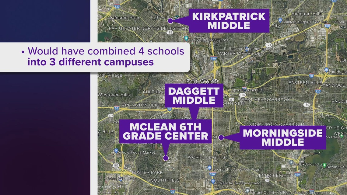 Fort Worth ISD not moving forward with plan to consolidate schools ...