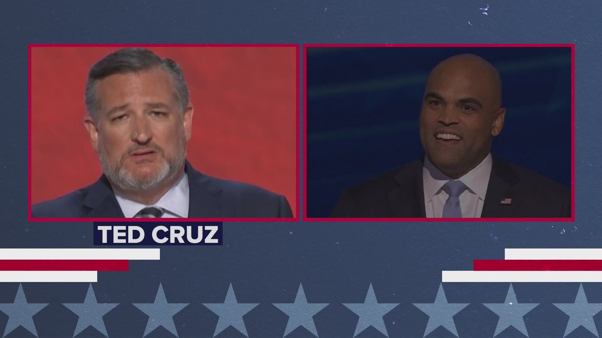 Senator Ted Cruz and Congressman Colin Allred are going head-to-head on Nov. 5.