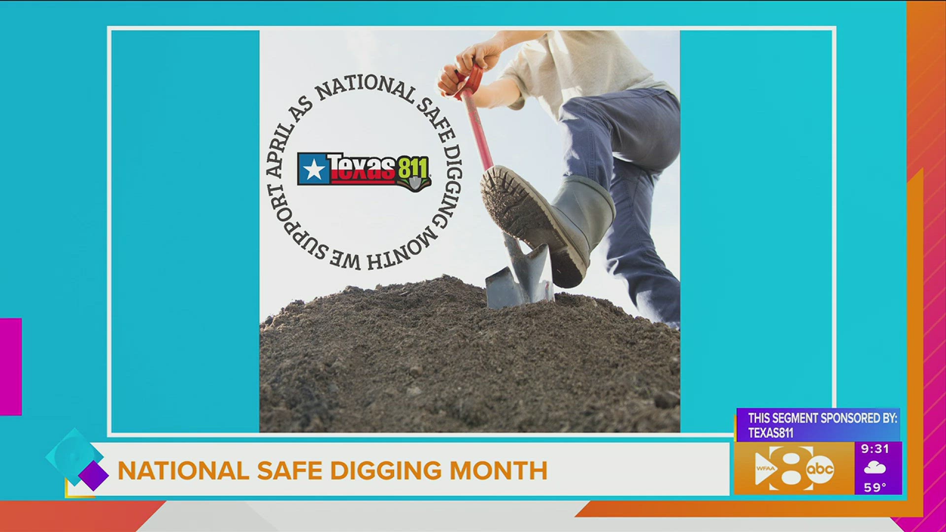 Learn why you should dial 811 before you start digging for your next project. This segment is sponsored by Texas811. Dial 811 or go to Texas811.org for more info.