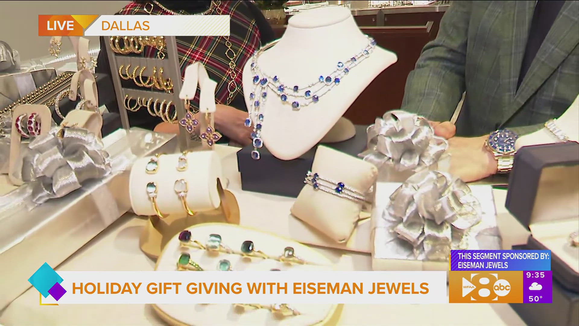 This segment is sponsored by: Eiseman Jewels.