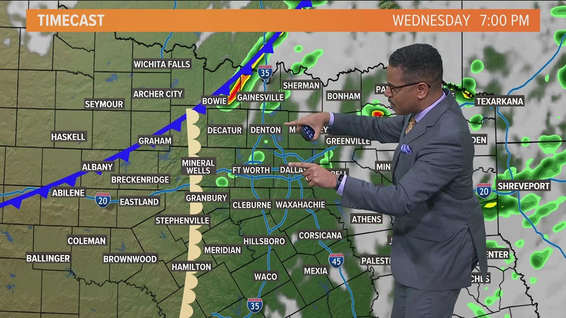 DFW Weather Quick Hit: Latest Severe Weather Chances, Timing | Wfaa.com