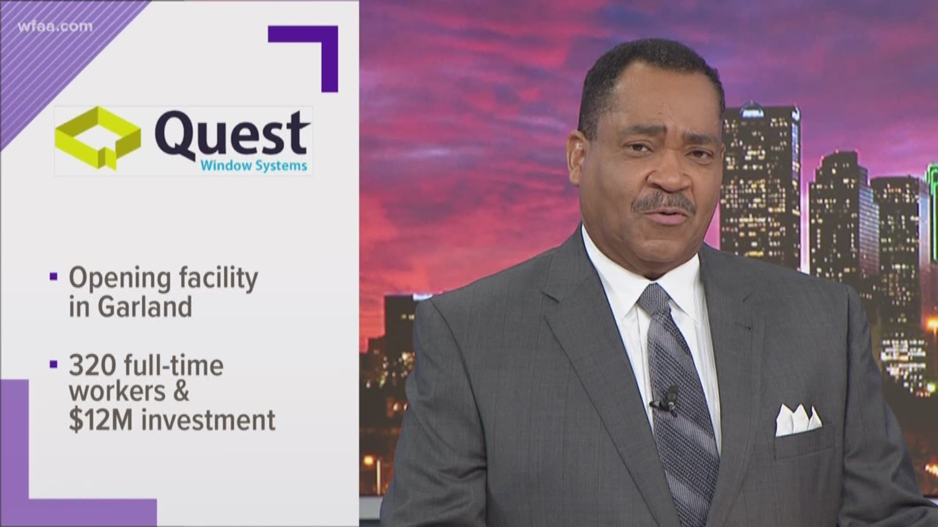 Quest Window Systems opening facility in Garland