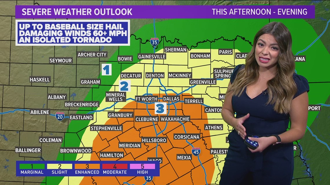 DFW Weather: Strong To Severe Storms Return To North Texas. Here Is The ...