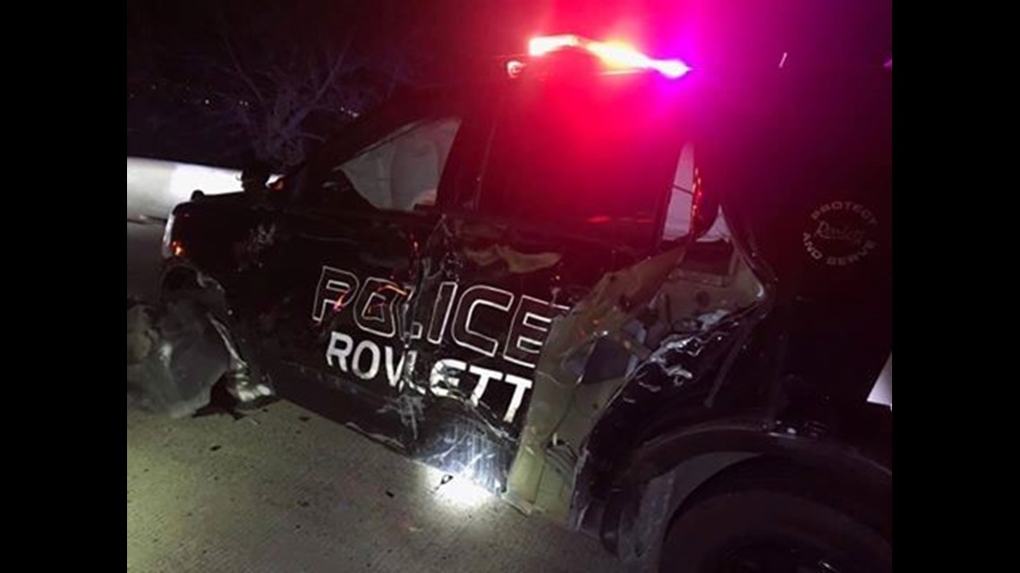 Rowlett officer survives close encounter with DWI suspect | wfaa.com
