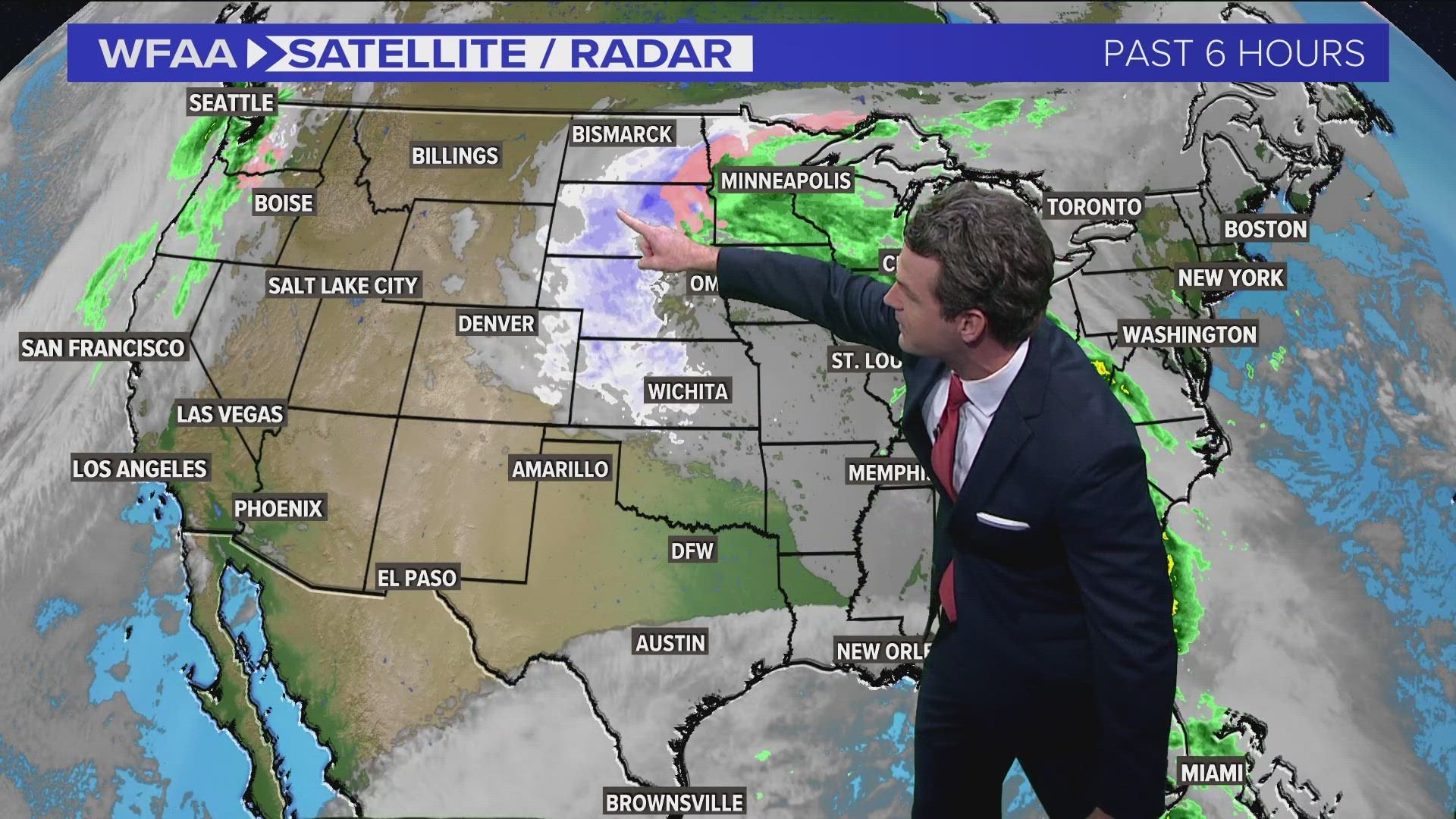 Grab the jackets as temperatures will remain in the 50s ahead of New Years weekend.