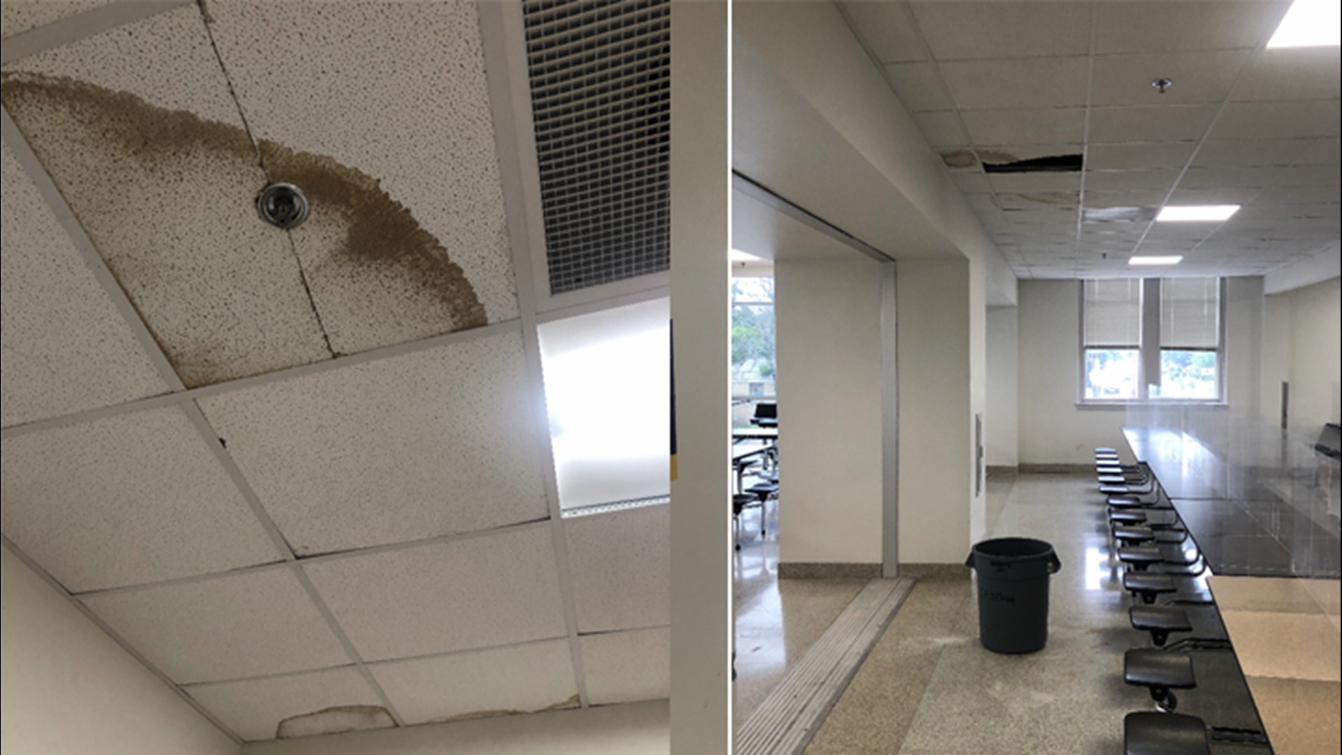 The school reopened in January 2020 with $52 million top-to-bottom renovations. But now the community is asking for answers as to why the ceilings are leaking.