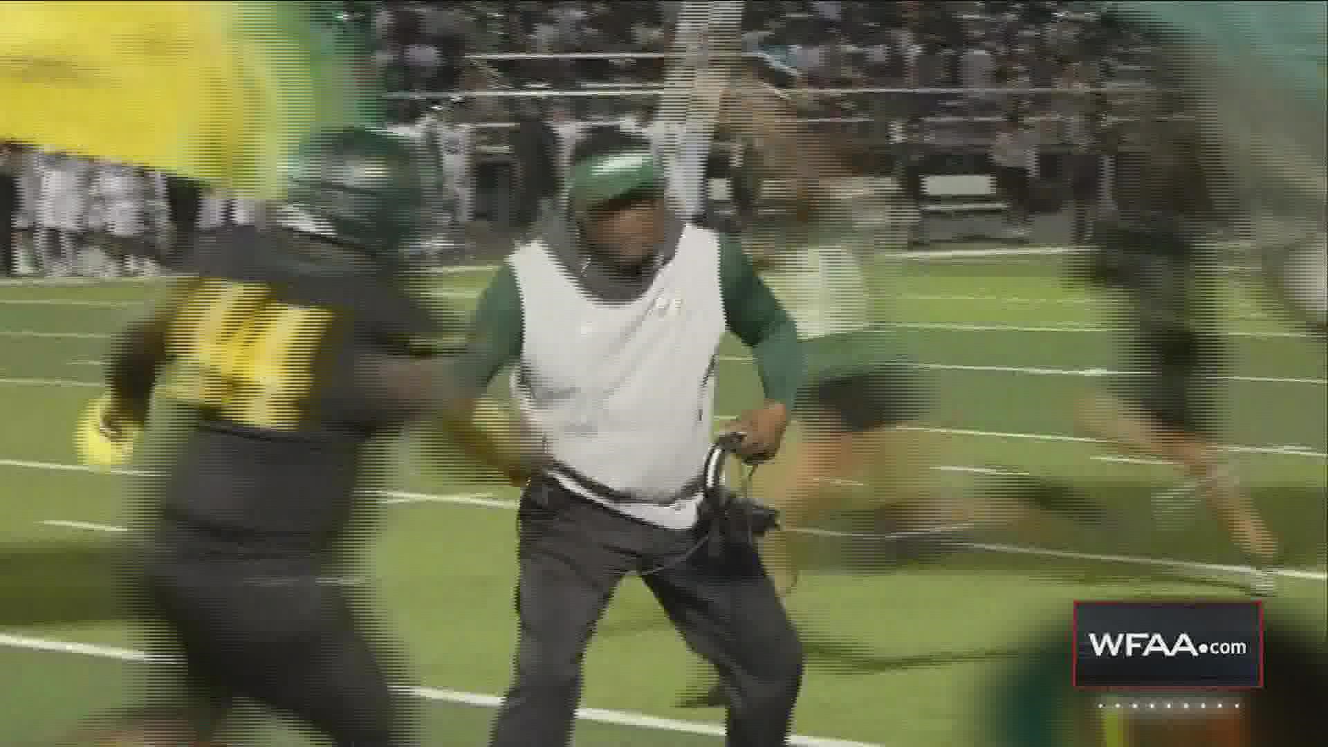 Desoto jumped out to an early lead and never relinquished it as they beat Waxahachie in a ranked matchup.