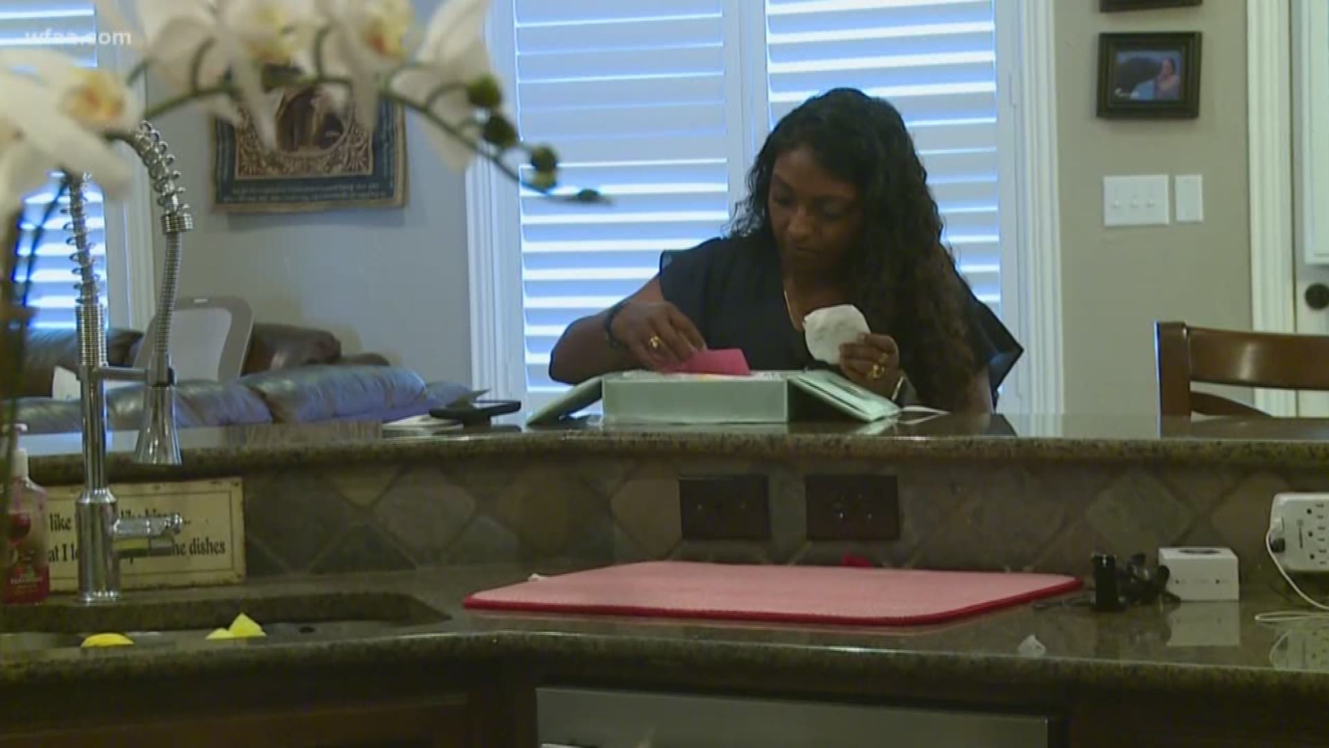 Dallas area mom shares story, finds unexpected closure