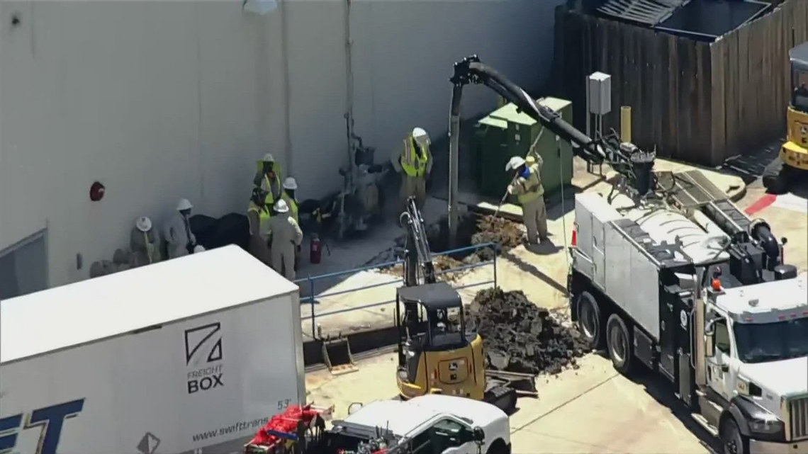 Gas leak prompts evacuations, business closures in North Texas, police ...
