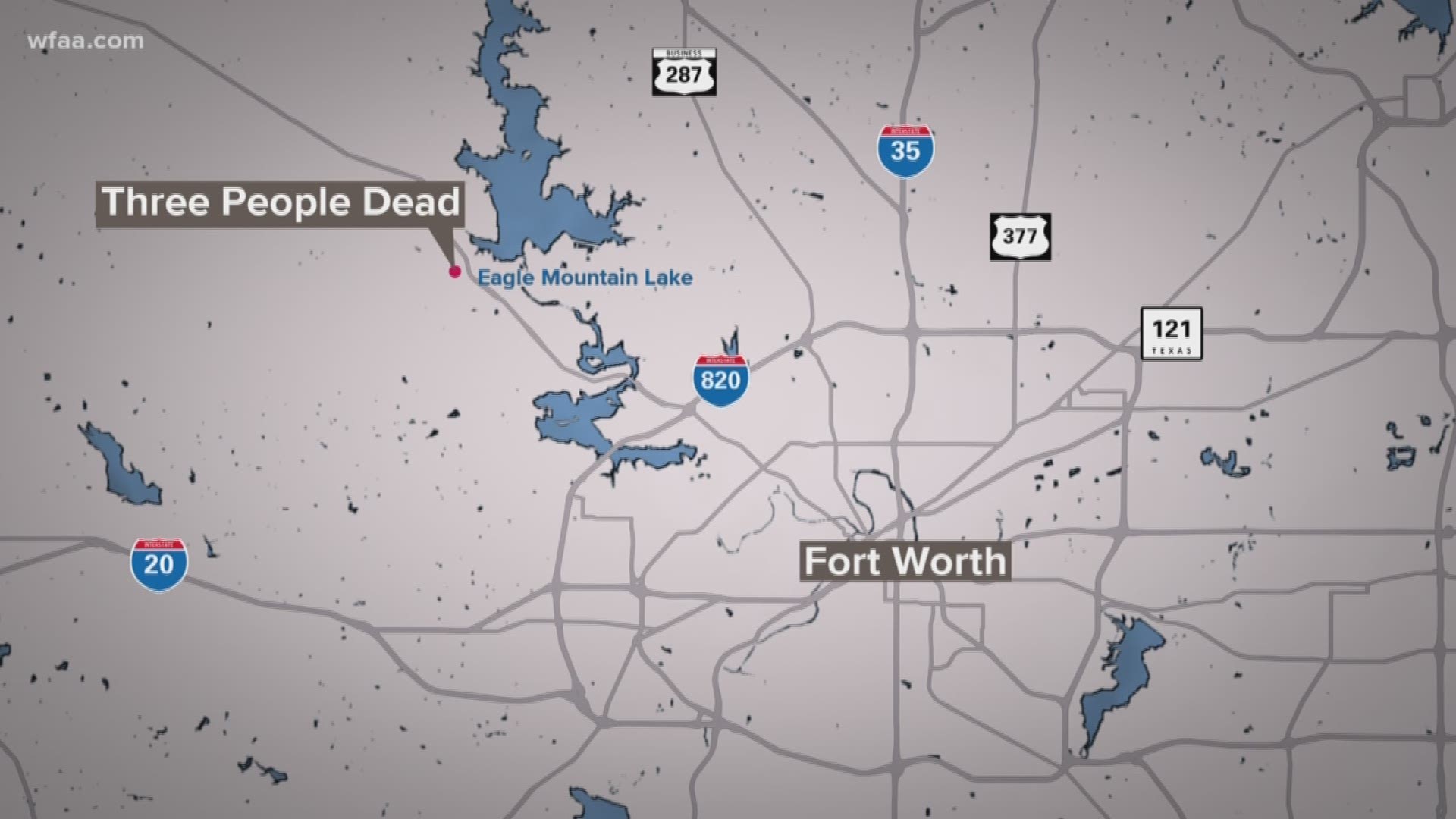 The Tarrant County Sheriff's Office is investigating a triple homicide Monday night after deputies performed a welfare check and found three adults dead in a house.