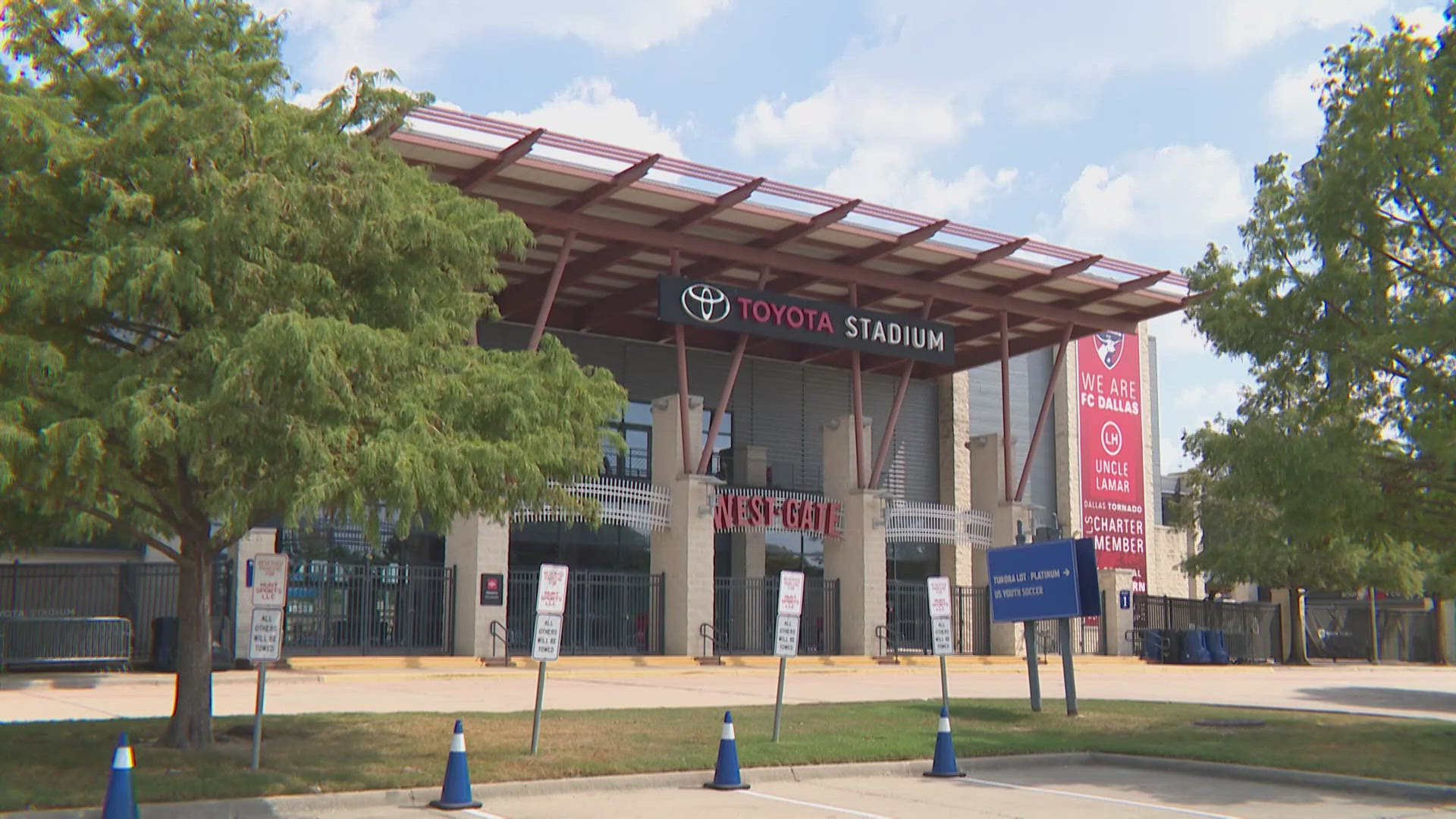 Toyota Stadium in Frisco is getting ready to be the center of a brand-new development.