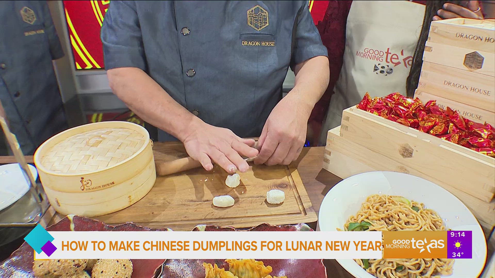 Chef Kai Wah Wan and Chef Kwok Chi Ip from Dragon House share how we can celebrate Lunar New Year with some traditional dishes.