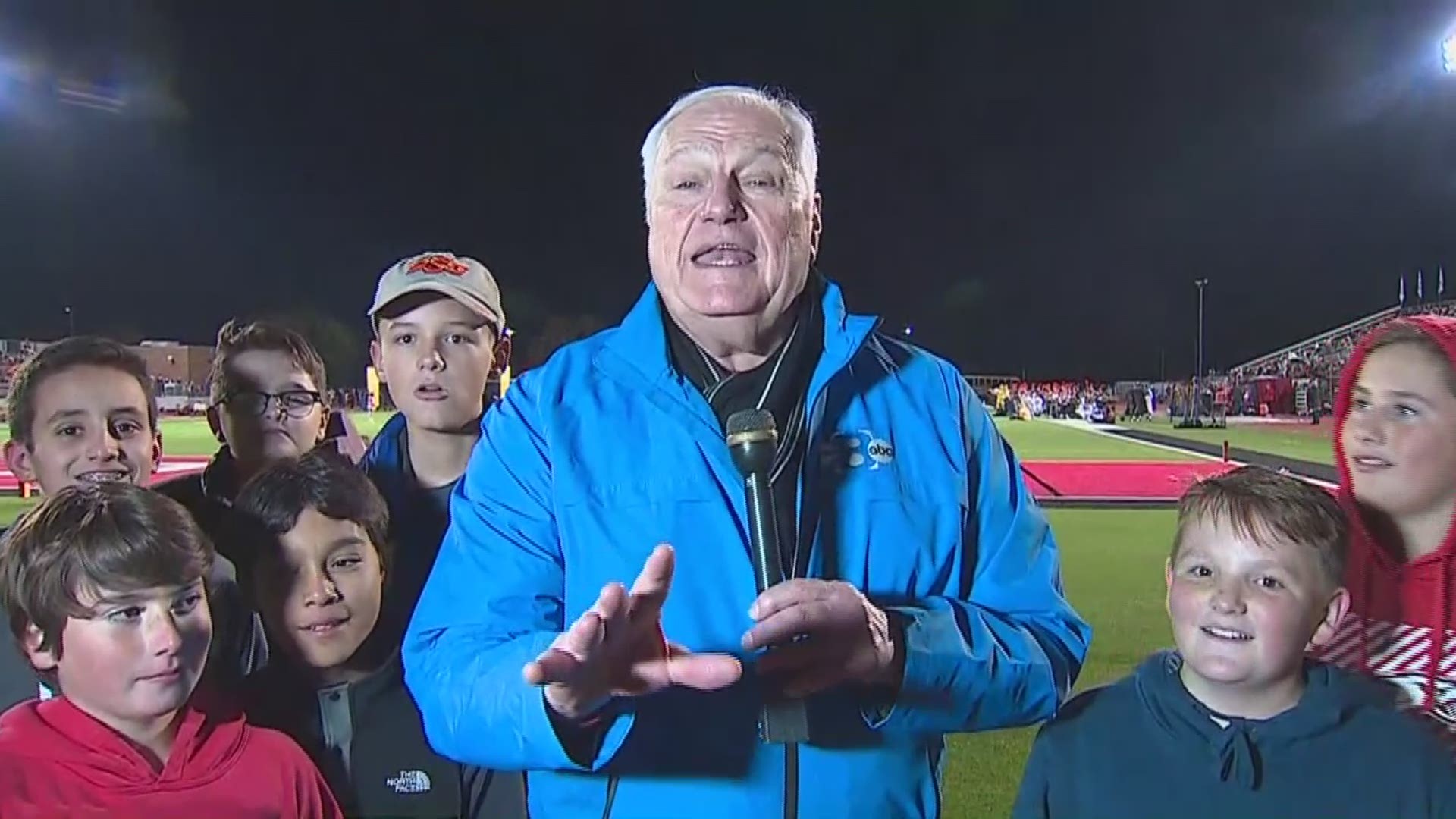 #GAMEOFTHEWEEK: It's Friday night and Dale Hansen is at our game of the week: Celina at Argyle. We will be live from high school football games all season.