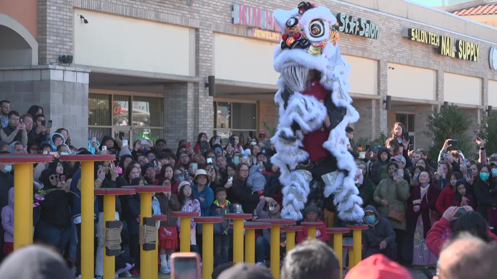Residents attended Lunar New Year events in North Texas and learned more about different cultures.