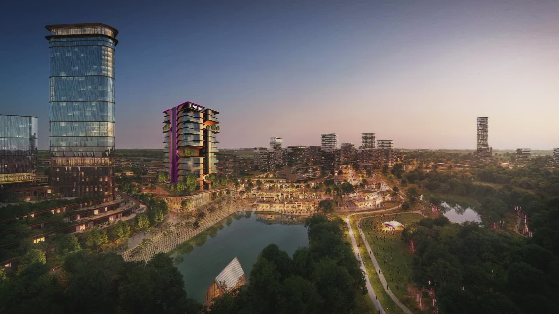 The 230-acre development, Firefly Park, will be built in Frisco, featuring numerous apartments, restaurants and retail locations.