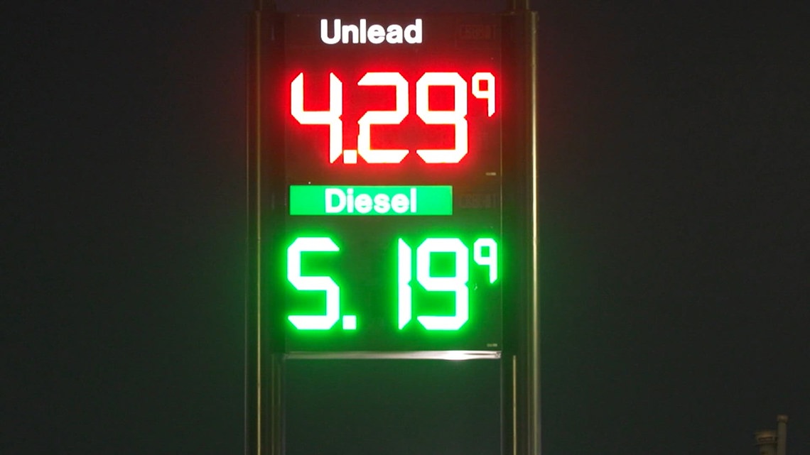 DFW has some of the highest gas prices in the state as average exceeds $4