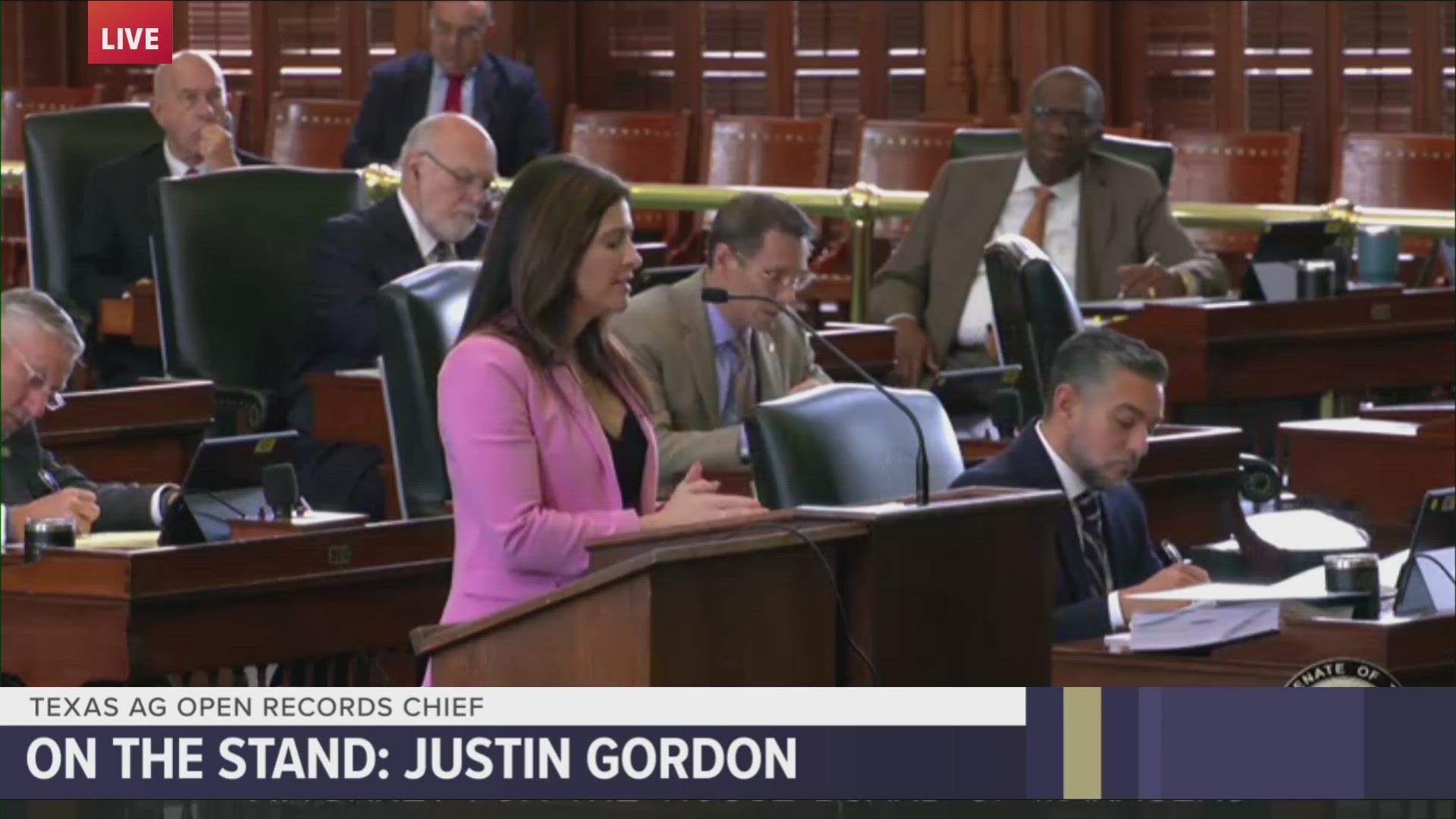 Paxton impeachment trial Attorney Leah Graham begins her cross