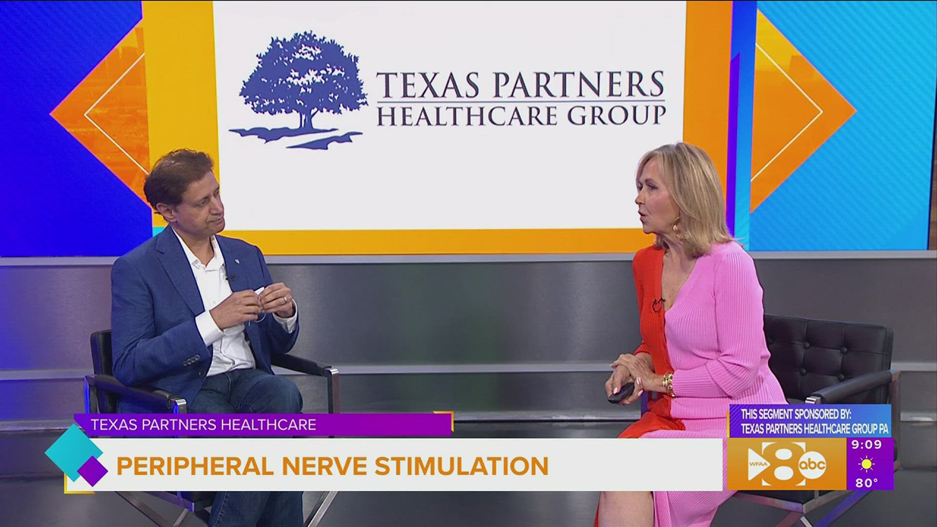 Dr. Younas shares new technology for chronic pain. This segment is sponsored by Texas Partners Healthcare Group. Call 972.435.4002 txphealthcare.com for more info