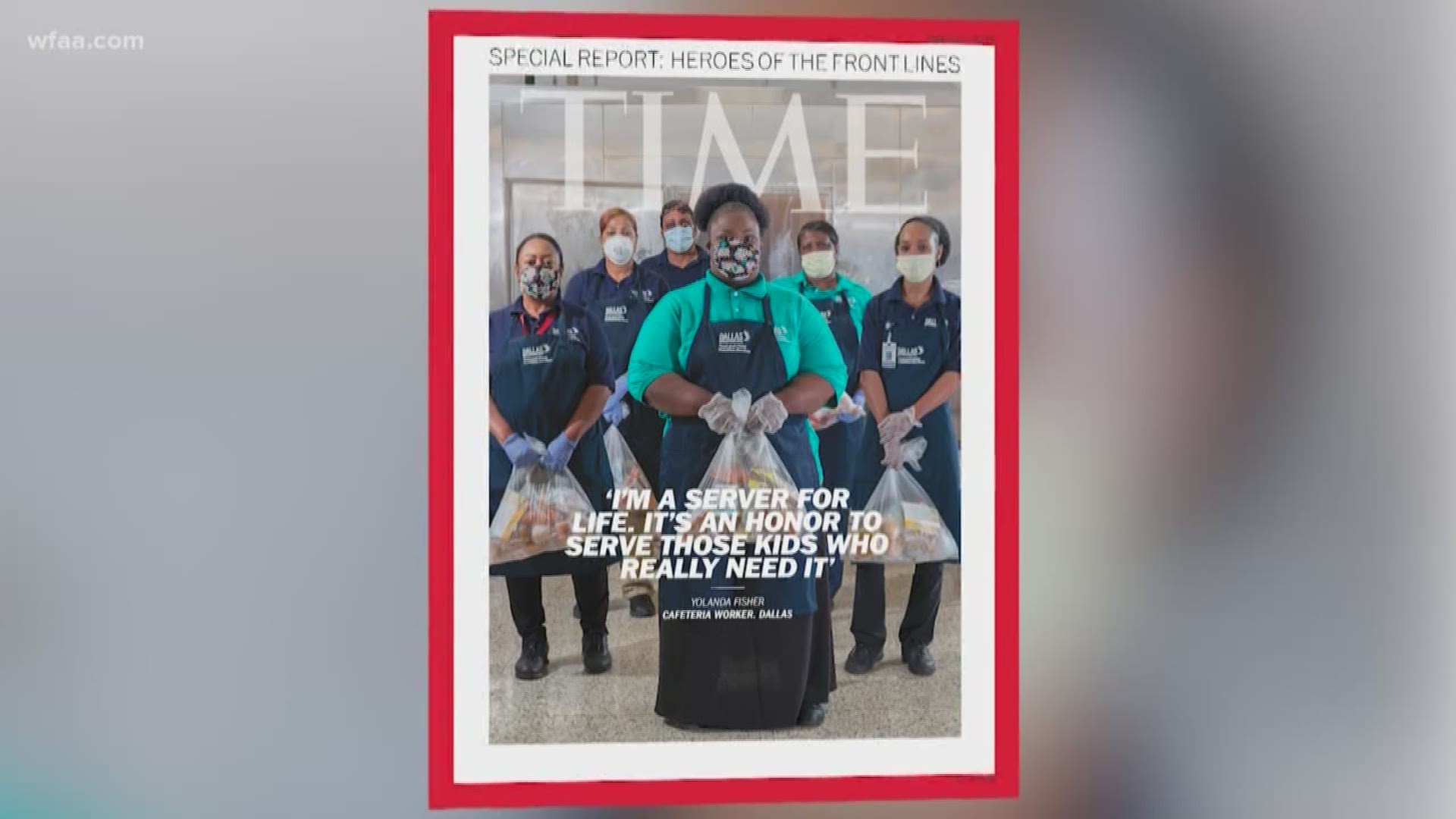 Dallas ISD workers have give out more than a million meals since schools closed on March 23, 2020.
