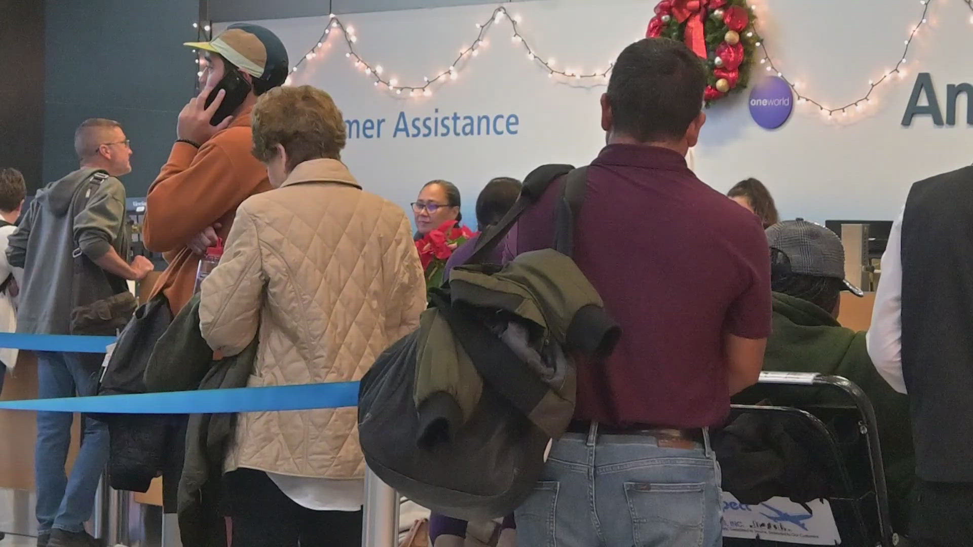 Heavy rain and storms brought delays and cancelations to DFW Airport and Dallas Love Field in Texas.