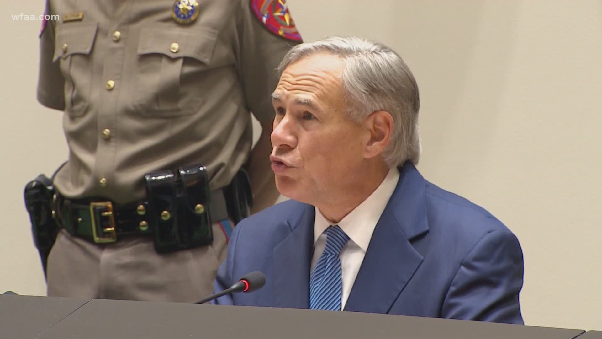 "We’re open to putting everything on the table,” said Gov. Greg Abbott.